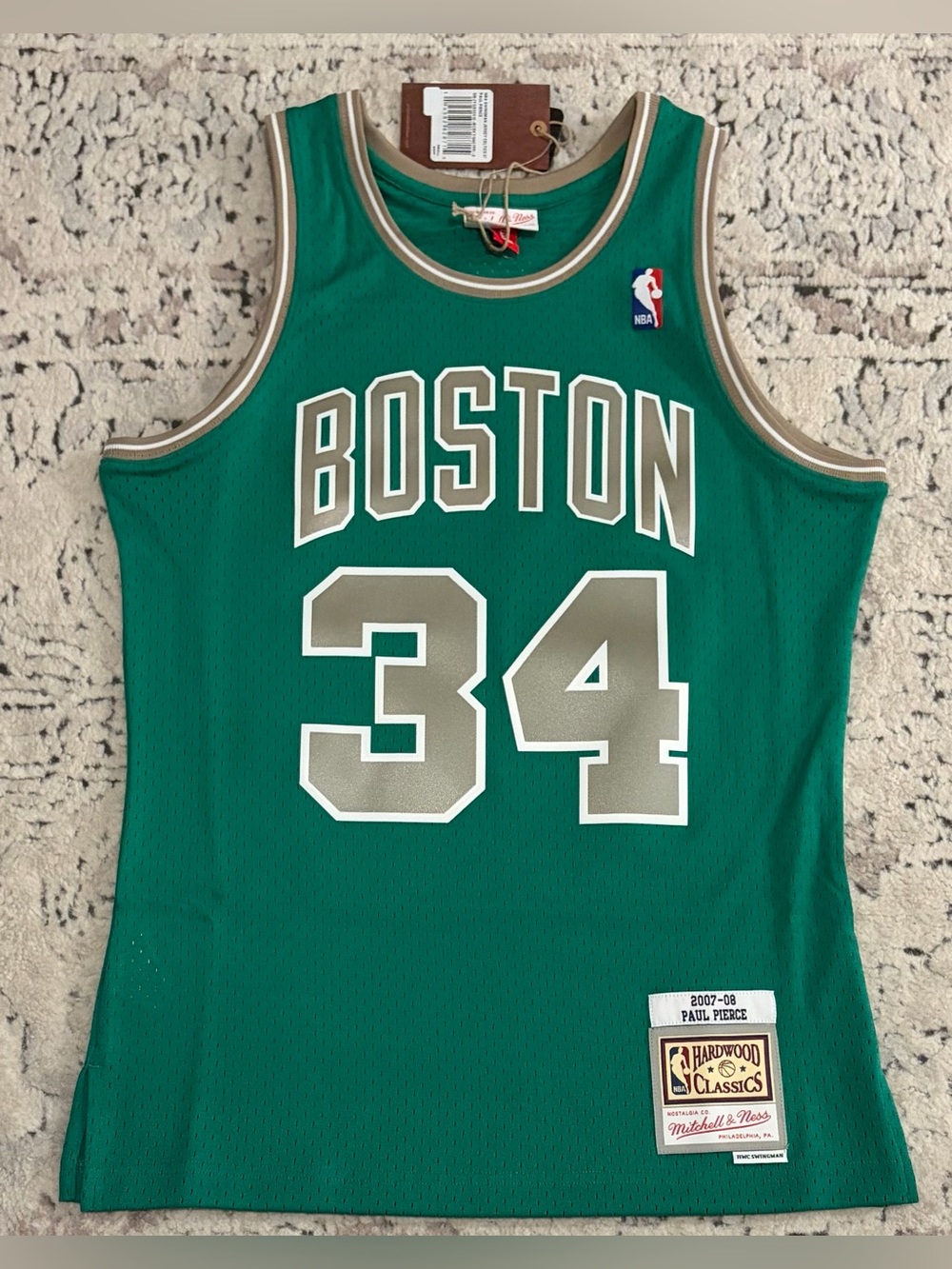 Mitchell & Ness Authentic Boston Celtics Paul Pierce 2007-08 Jersey Men’s Sz: S - Picture 1 of 8